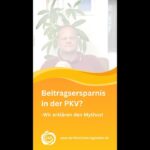 Beitragsersparnisse bei der PKV?