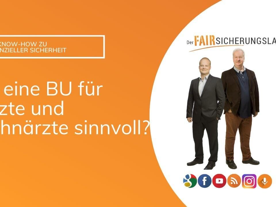 Ist eine BU für Ärzte und Zahnärzte sinnvoll?