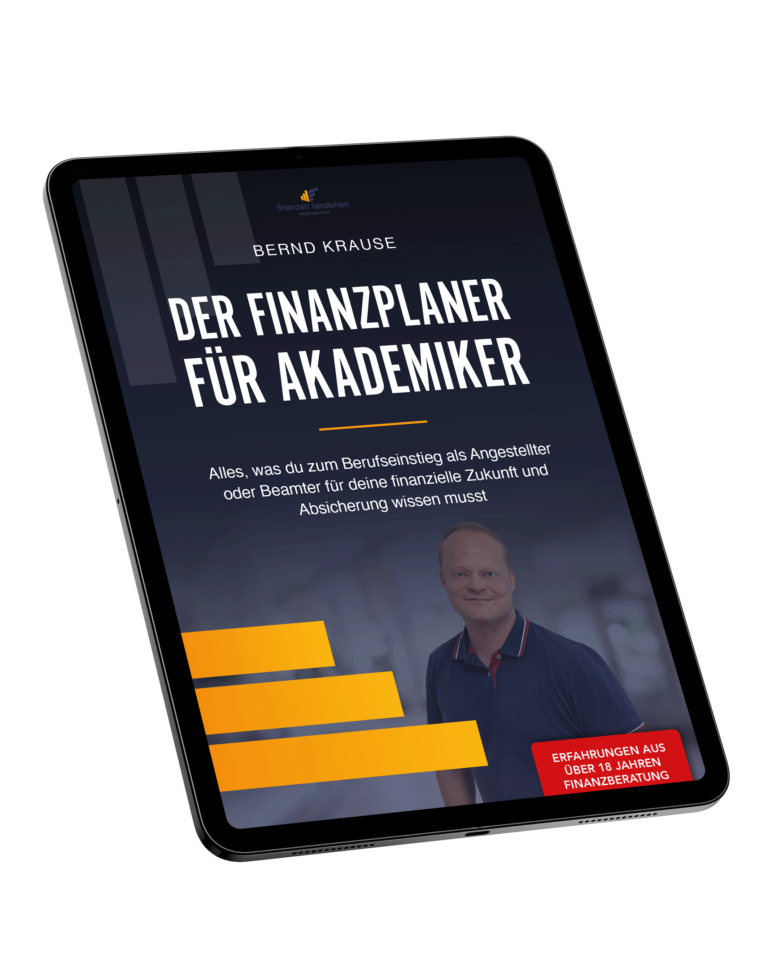 E-Mockup der Finanzplaner für Akademiker