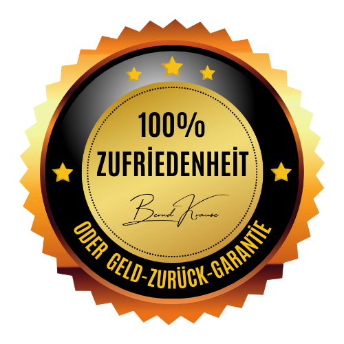 100% Zufriedenheitsgarantie